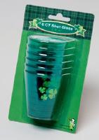 SHAMROCK SHOT GLASSES 6 PC
